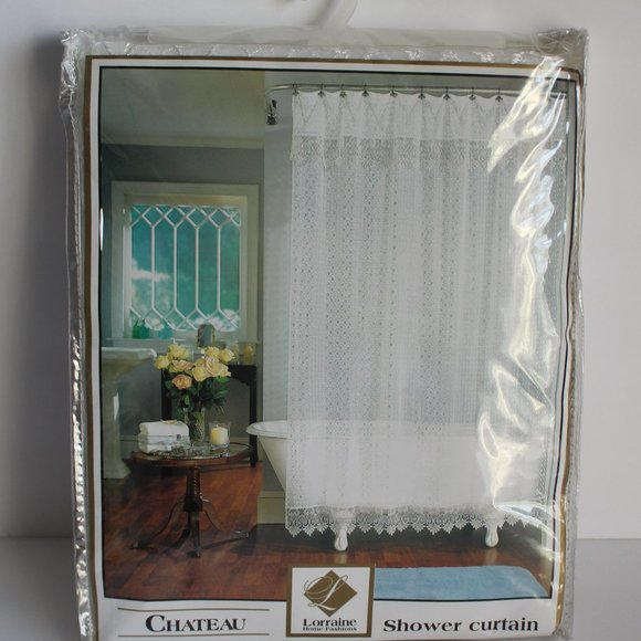 Chateau Bath Chateau Lace Shower Curtain Poshmark